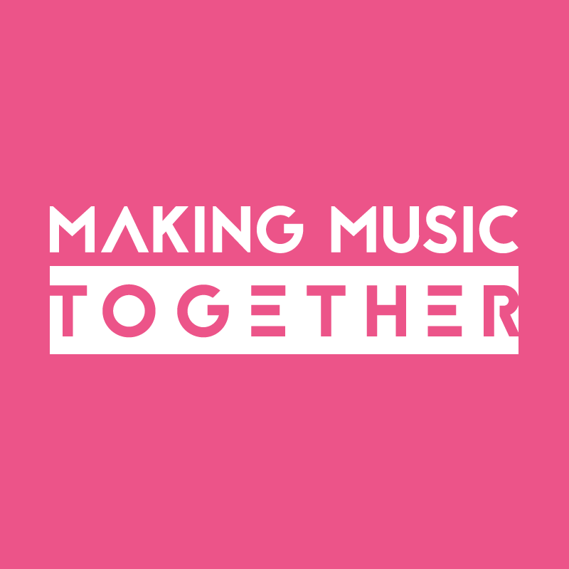 Music made better. Making Music. Music together. Make it Music. "Making Music together",.